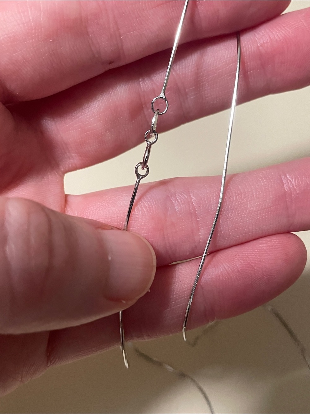Sterling silver 18 chain necklace 925 - Picture 12 of 16